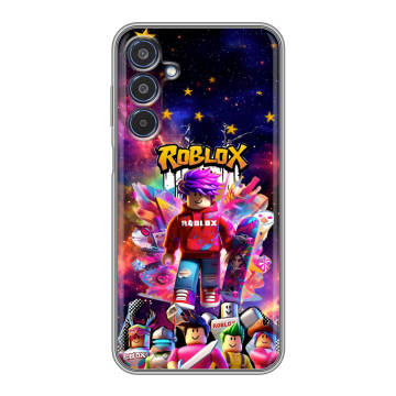 Силиконовый чехол на Samsung Galaxy M35 с принтом Roblox Роблокс Силиконовый чехол на Samsung Galaxy M35 с принтом Roblox Роблокс
