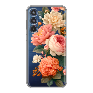 Силиконовый чехол на Samsung Galaxy M35 с принтом цветы Силиконовый чехол на Samsung Galaxy M35 с принтом цветы