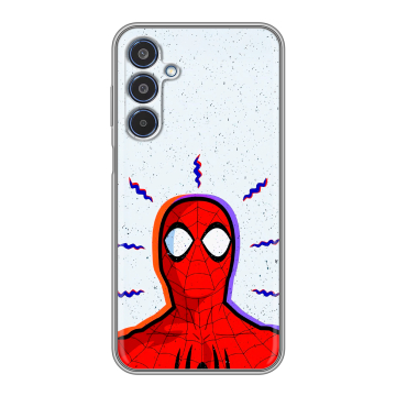 Силиконовый чехол на Samsung Galaxy M35 с принтом Spiderman Человек паук Силиконовый чехол на Samsung Galaxy M35 с принтом Spiderman Человек паук