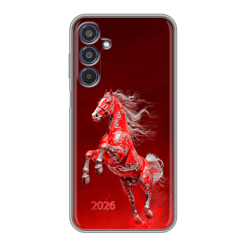 Силиконовый чехол на Samsung Galaxy M35 с принтом Новый год Силиконовый чехол на Samsung Galaxy M35 с принтом Новый год