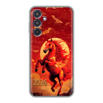 Силиконовый чехол на Samsung Galaxy M35 с принтом Новый год Силиконовый чехол на Samsung Galaxy M35 с принтом Новый год