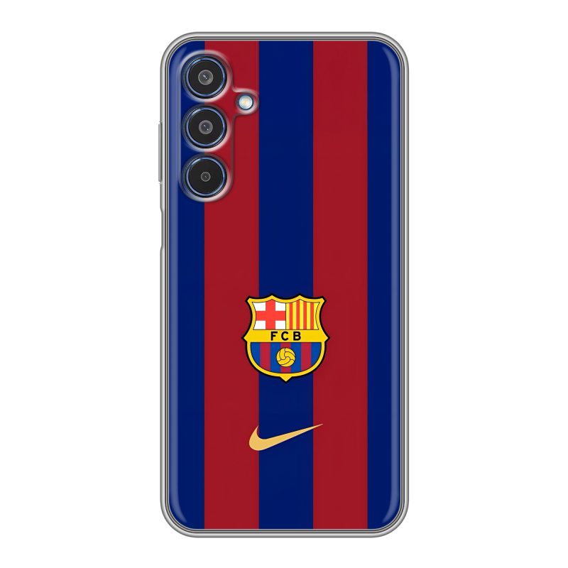 Силиконовый чехол на Samsung Galaxy M35 с принтом Барселона Barcelona Силиконовый чехол на Samsung Galaxy M35 с принтом Барселона Barcelona