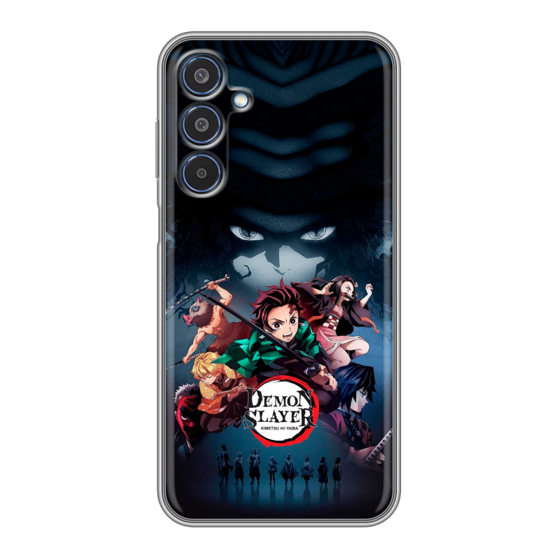Силиконовый чехол на Samsung Galaxy M35 с принтом Demon Slayer Клинок рассекающий демонов Силиконовый чехол на Samsung Galaxy M35 с принтом Demon Slayer Клинок рассекающий демонов