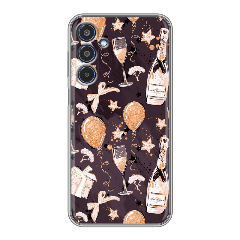 Силиконовый чехол на Samsung Galaxy M35 с принтом Новый год Силиконовый чехол на Samsung Galaxy M35 с принтом Новый год