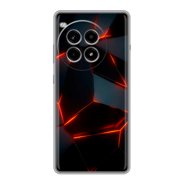 Силиконовый чехол на OnePlus Ace 3 Pro с принтом Яркие абстракции Силиконовый чехол на OnePlus Ace 3 Pro с принтом Яркие абстракции