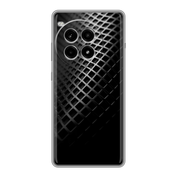 Силиконовый чехол на OnePlus Ace 3 Pro с принтом Текстура металла Силиконовый чехол на OnePlus Ace 3 Pro с принтом Текстура металла