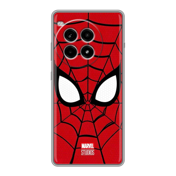 Силиконовый чехол на OnePlus Ace 3 Pro с принтом человек паук spiderman