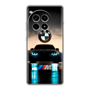 Силиконовый чехол на OnePlus Ace 3 Pro с принтом БМВ BMW
