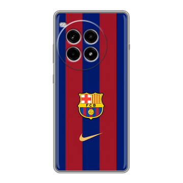 Силиконовый чехол на OnePlus Ace 3 Pro с принтом Барселона Barcelona