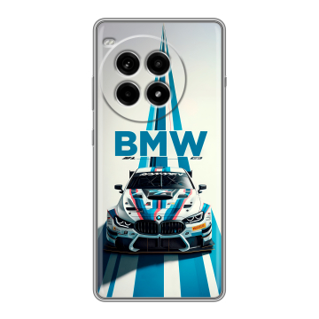 Силиконовый чехол на OnePlus Ace 3 Pro с принтом БМВ BMW Силиконовый чехол на OnePlus Ace 3 Pro с принтом БМВ BMW