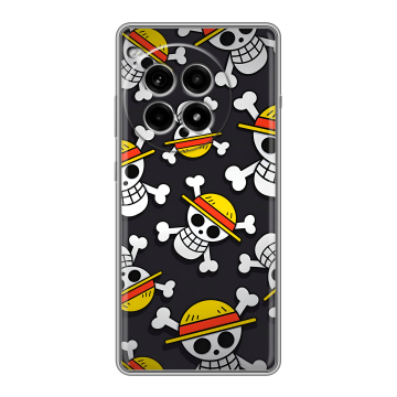 Силиконовый чехол на OnePlus Ace 3 Pro с принтом One Piece Ван Пис