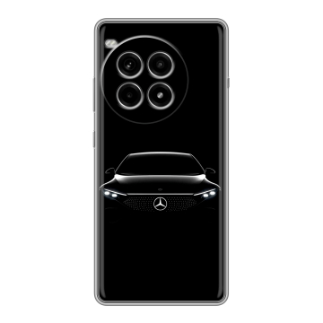 Силиконовый чехол на OnePlus Ace 3 Pro с принтом Mercedes Мерседес Силиконовый чехол на OnePlus Ace 3 Pro с принтом Mercedes Мерседес