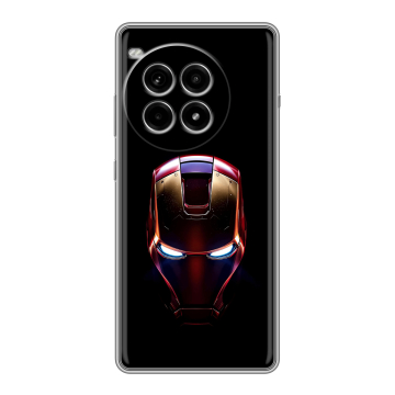 Силиконовый чехол на OnePlus Ace 3 Pro с принтом IronMan Железный человек Силиконовый чехол на OnePlus Ace 3 Pro с принтом IronMan Железный человек