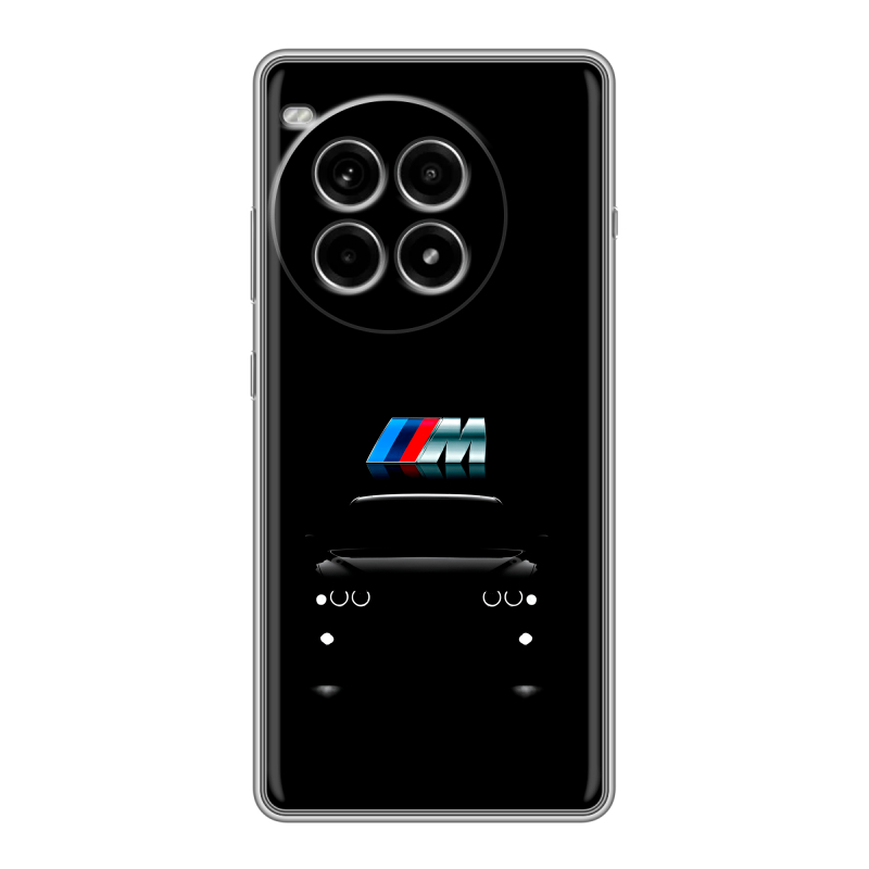 Силиконовый чехол на OnePlus Ace 3 Pro с принтом БМВ BMW Силиконовый чехол на OnePlus Ace 3 Pro с принтом БМВ BMW
