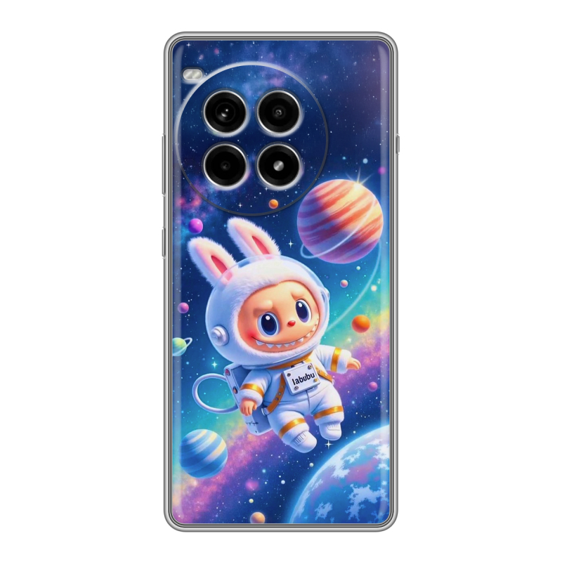 Силиконовый чехол на OnePlus Ace 3 Pro с принтом Labubu Лабубу Силиконовый чехол на OnePlus Ace 3 Pro с принтом Labubu Лабубу