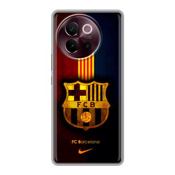 Силиконовый чехол на Vivo V40 Lite 5G с принтом Барселона Barcelona