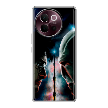 Силиконовый чехол на Vivo V40 Lite 5G с принтом Гарри Поттер Harry Potter