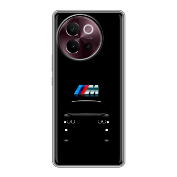 Силиконовый чехол на Vivo V40 Lite 5G с принтом БМВ BMW Силиконовый чехол на Vivo V40 Lite 5G с принтом БМВ BMW
