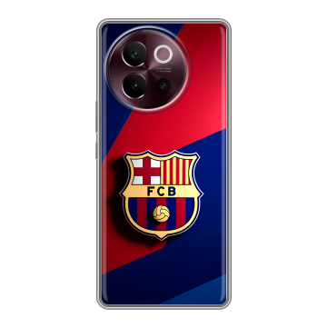 Силиконовый чехол на Vivo V40 Lite 5G с принтом Барселона Barcelona