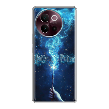 Силиконовый чехол на Vivo V40 Lite 5G с принтом Harry Potter Гарри Поттер