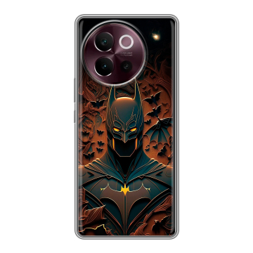 Силиконовый чехол на Vivo V40 Lite 5G с принтом Batman Бэтмен