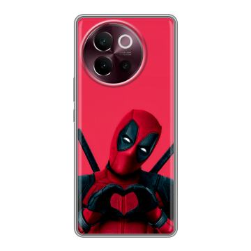 Силиконовый чехол на Vivo V40 Lite 5G с принтом Дедпул Deadpool