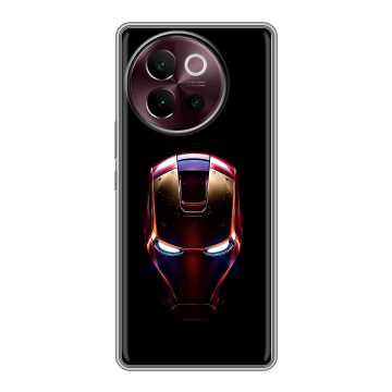 Силиконовый чехол на Vivo V40 Lite 5G с принтом IronMan Железный человек