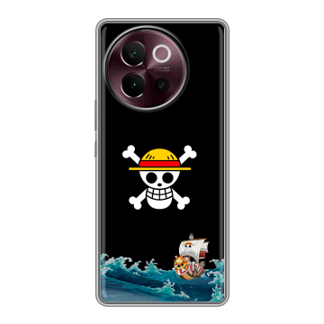 Силиконовый чехол на Vivo V40 Lite 5G с принтом One Piece Ван Пис