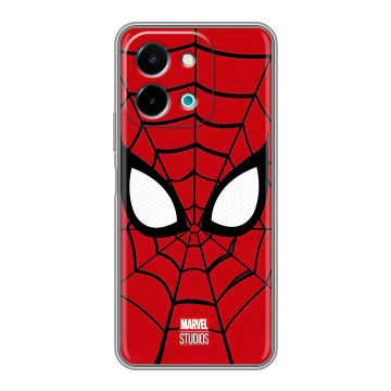 Силиконовый чехол на Vivo Y28 с принтом человек паук spiderman Силиконовый чехол на Vivo Y28 с принтом человек паук spiderman