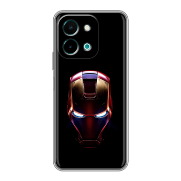 Силиконовый чехол на Vivo Y28 с принтом IronMan Железный человек