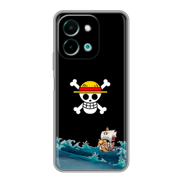 Силиконовый чехол на Vivo Y28 с принтом One Piece Ван Пис