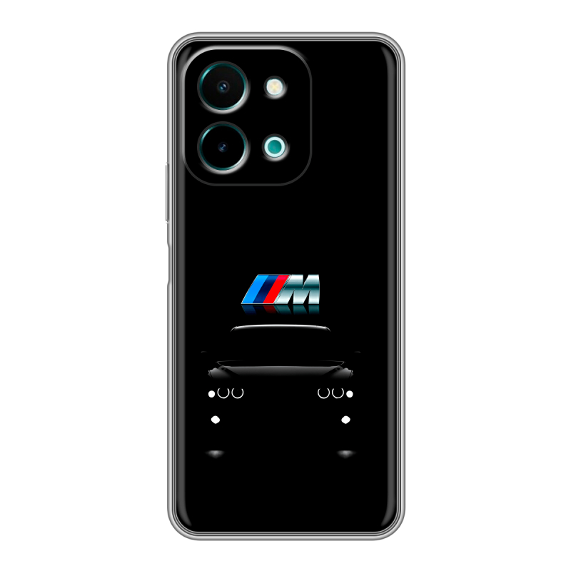 Силиконовый чехол на Vivo Y28 с принтом БМВ BMW Силиконовый чехол на Vivo Y28 с принтом БМВ BMW