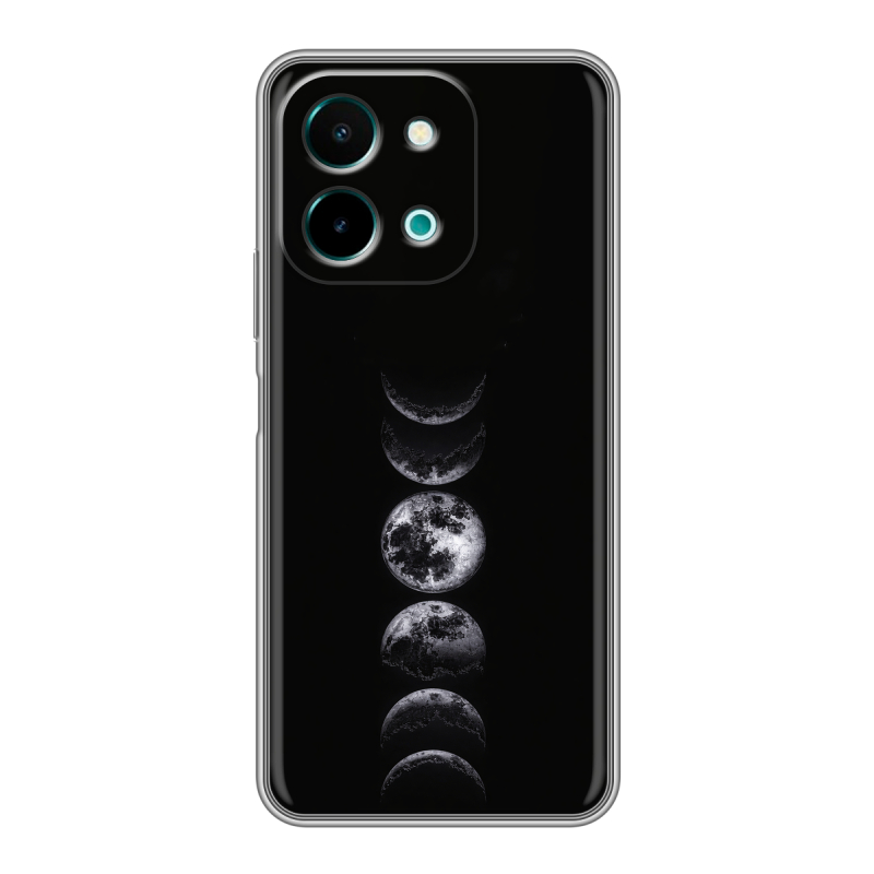 Силиконовый чехол на Vivo Y28 с принтом женский Силиконовый чехол на Vivo Y28 с принтом женский