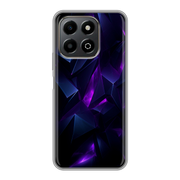 Силиконовый чехол на Honor X6b с принтом Абстракиция