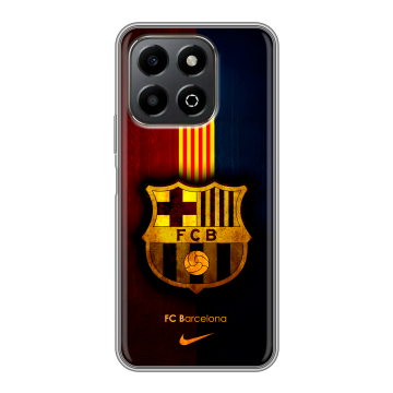 Силиконовый чехол на Honor X6b с принтом Барселона Barcelona