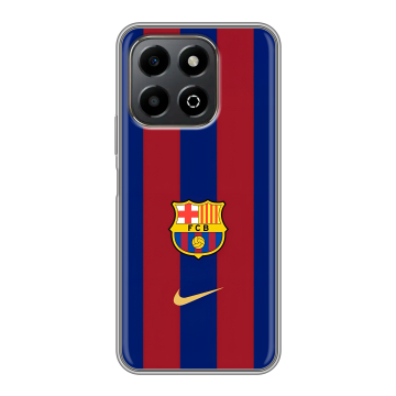 Силиконовый чехол на Honor X6b с принтом Барселона Barcelona Силиконовый чехол на Honor X6b с принтом Барселона Barcelona