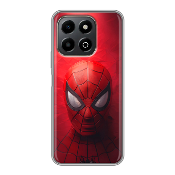 Силиконовый чехол на Honor X6b с принтом Spiderman Человек паук Силиконовый чехол на Honor X6b с принтом Spiderman Человек паук