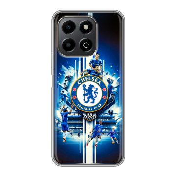 Силиконовый чехол на Honor X6b с принтом Chelsea Челси