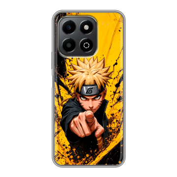 Силиконовый чехол на Honor X6b с принтом Naruto Наруто Силиконовый чехол на Honor X6b с принтом Naruto Наруто