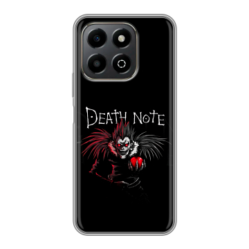 Силиконовый чехол на Honor X6b с принтом Death note Тетрадь смерти Силиконовый чехол на Honor X6b с принтом Death note Тетрадь смерти