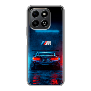 Силиконовый чехол на Honor X6b с принтом BMW БМВ Силиконовый чехол на Honor X6b с принтом BMW БМВ