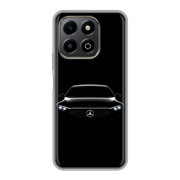 Силиконовый чехол на Honor X6b с принтом Mercedes Мерседес Силиконовый чехол на Honor X6b с принтом Mercedes Мерседес