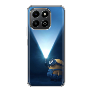 Силиконовый чехол на Honor X6b с принтом Миньоны Силиконовый чехол на Honor X6b с принтом Миньоны
