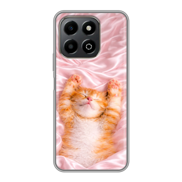Силиконовый чехол на Honor X6b с принтом женский Силиконовый чехол на Honor X6b с принтом женский