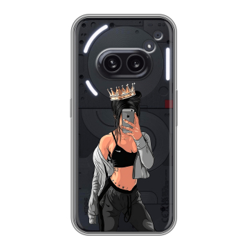 Силиконовый чехол на Nothing Phone (2a) Plus с принтом Женские принты Силиконовый чехол на Nothing Phone (2a) Plus с принтом Женские принты