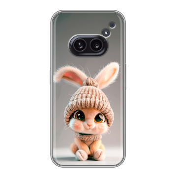 Силиконовый чехол на Nothing Phone (2a) Plus с принтом Кролик