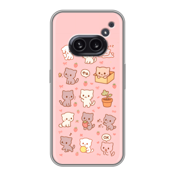 Силиконовый чехол на Nothing Phone (2a) Plus с принтом Hello Kitty Хелоу Кити Силиконовый чехол на Nothing Phone (2a) Plus с принтом Hello Kitty Хелоу Кити