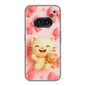 Силиконовый чехол на Nothing Phone (2a) Plus с принтом для девочек Силиконовый чехол на Nothing Phone (2a) Plus с принтом для девочек