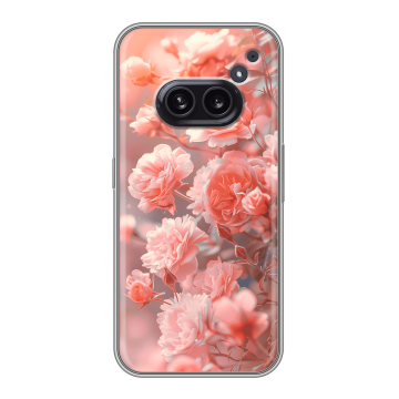 Силиконовый чехол на Nothing Phone (2a) Plus с принтом Розы цветы