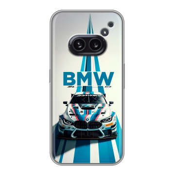 Силиконовый чехол на Nothing Phone (2a) Plus с принтом БМВ BMW
